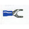 3.7 MM BLUE FORK TYPE INSULATED TERMINALS