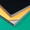 POLYURETHANE FACED ACOUSTIC - BLACK FACED WITH SELF ADHESIVE BACKING