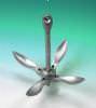 Newline Galvanised Folding Grapnel Anchor